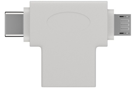 Goobay T USB 3.0 to USB-C microUSB socket adapter