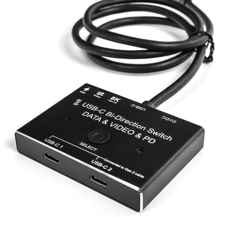USB-C 2x1 1x2 Kombinierer oder Splitter SPC-BID01