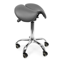 Ergonomic adjustable hocker SELLA grey