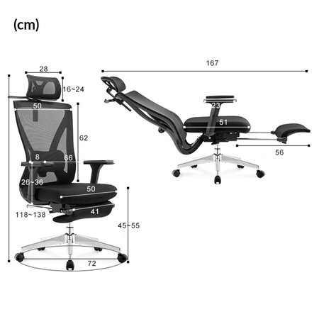 Fotel biurowy obrotowy GILDA