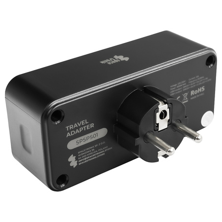 Listwa zasilająca 2xAC 1xUSB 1xUSB-C SPS-PS01B