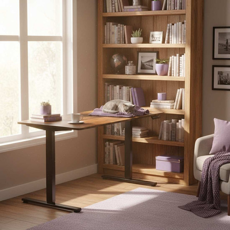 Elektryczne biurko Moris SPE-O112BR 160×80 cm