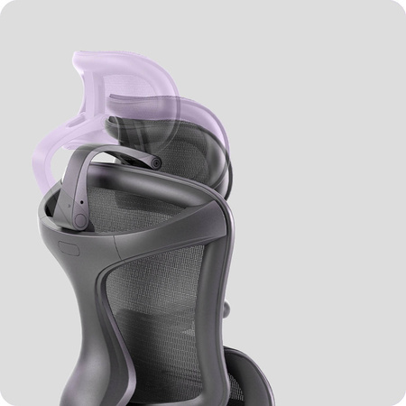 Doris 30 Grey swivel office chair