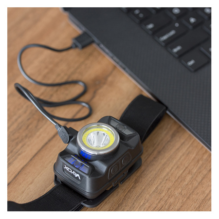 Tactical flashlight short 30W 3000lm VAYOX VA0044