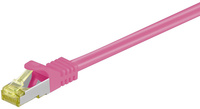 LAN Patchcord CAT 7 S/FTP pink cable - 5m