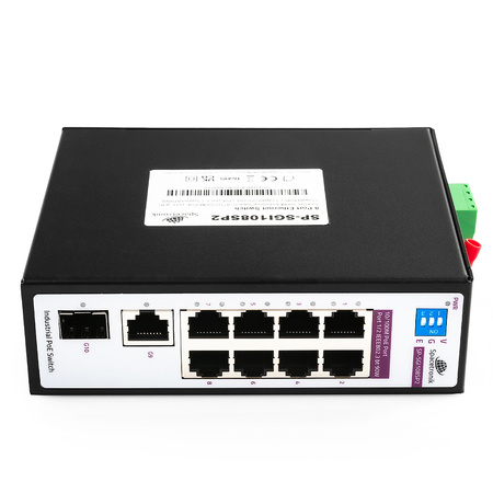 SWITCH 8-Port SP-SGI108SP2 Industrieller PoE SFP