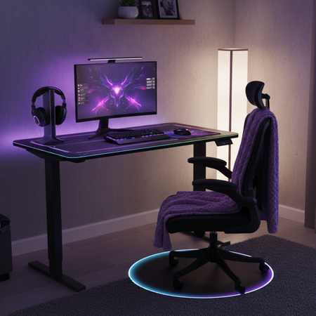 Spacetronik SPE-124B electric desk stand