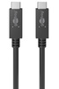 USB-C 3.2 Gen2x2 100W 20Gbps PD cable Goobay 05m