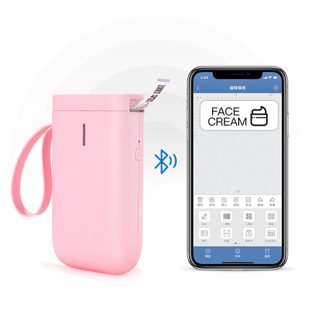 Niimbot D11 label printer pink