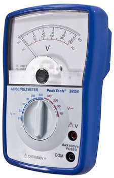 Multimetr analogowy 500V AC DC PeakTech 3202