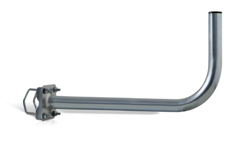 Stojak balkonowy gięty L-60cm czołowy UBC-38/600-H