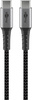 Kabel USB-C 2.0 480 Mb/s Goobay TEXTIL 0.5m