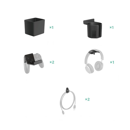 Príslušenstvo pre držiteľov perforovaná doska SPB-153R, červená/čierna