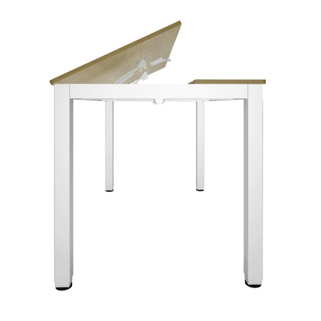 Elektryczne biurko kreślarskie DOLF SPE-402 Białe