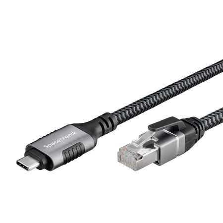 USB-C Gigabit network adapter card, 1.5m adapter cable
