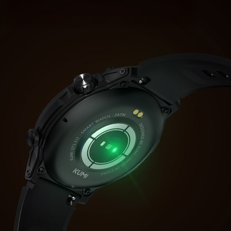 Smartwatch Kumi Gear GT3 FIT 2025 Czarny