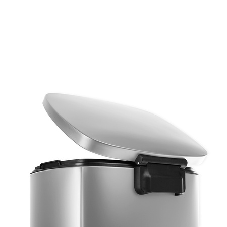 Funky Trash Can Silver Gray Spacetronik Pojedynczy