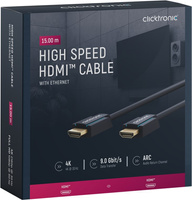 Kabel CLICKTRONIC HDMI 1.4 Full HD 15 m