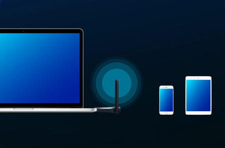 Karta sieciowa USB 3.0 Wi-Fi 5 1300Mbps WDN1300H