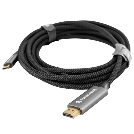 Spacetronik KCH-SPA020 2m USB-C 3.1 HDMI 4K cable