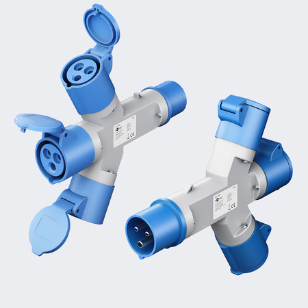 Zástrčka nabíjacieho adaptéra pre elektrické vozidlá AC 23kW 230V 10A LAPP