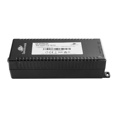 PoE Gigabit 30W IEEE 802.3af/a SP-IPOEG30 PoE Injektor