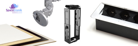 SPE-214AG USB electric desk stand