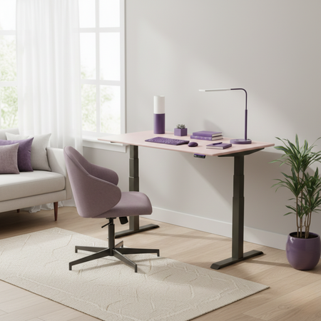 Elektryczny stelaż biurkowy Spacetronik SPE-232OB