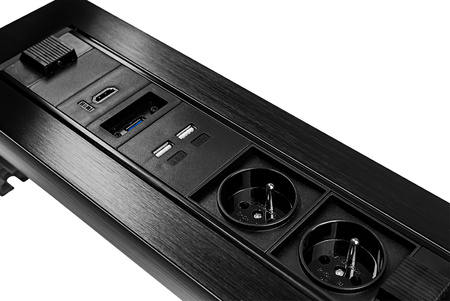 Elektryczne gniazdo blatowe Spacetronik SPS-E27B