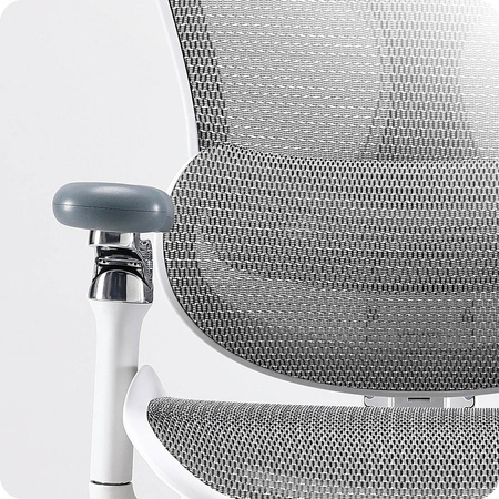 Doris 40 Grey swivel office chair