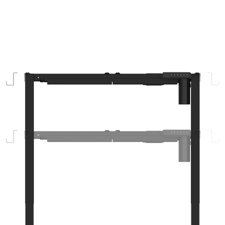 Spacetronik SPE-122B electric desk stand