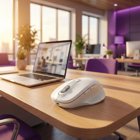 Mysz bezprzewodowa z funkcją AI EZZY02MWW biała