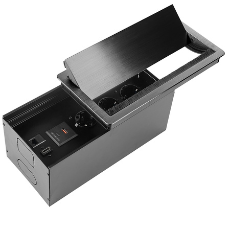 Spacetronik SPS-B37B V2 openable countertop socket