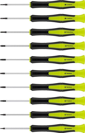 Screwdrivers Screwdrivers + bits SET 58-element. Goobay