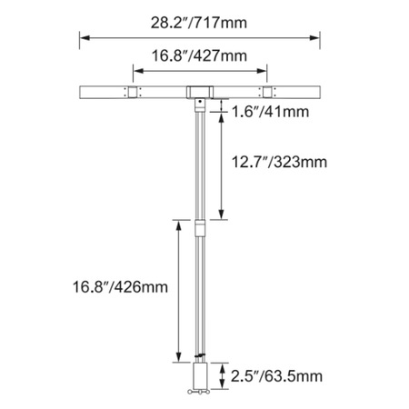 Lampa biurkowa kreślarska LED bezcieniowa Glow D9