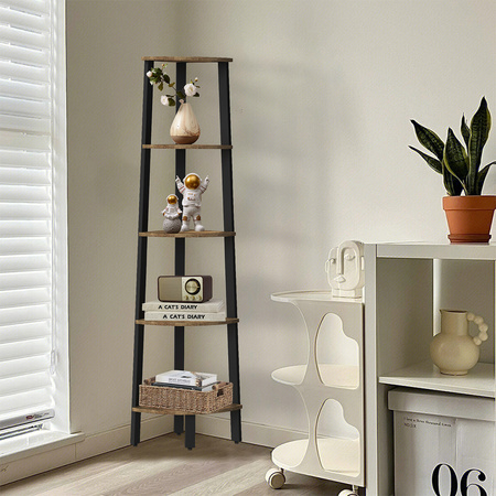 Mehrzweck-Bücherregal aus Metall für Pflanzen, Figuren für Wohnzimmer oder Garage Spacetronik Funky Furniture