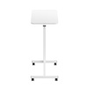 Buddy 02 Lite verstellbarer Trolley-Tisch Weiß