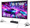 Prenosné 100'' projekčné plátno 4K Spacetronik
