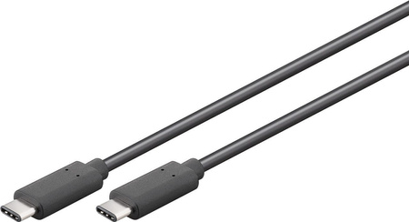 USB-C 3.2 Gen1 5 Gbit/s cable Black 2m Goobay