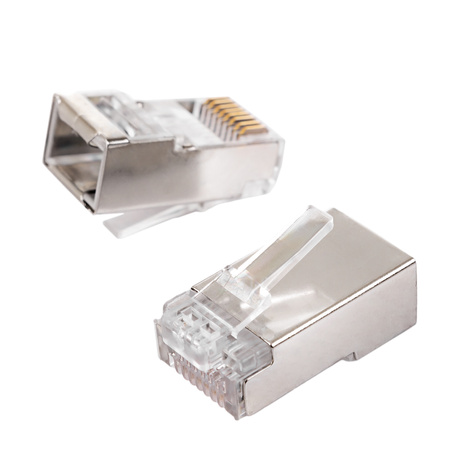 Priamy konektor RJ45 cat.6 FTP PT-RJ456FT-1 25ks