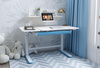 Spacetronik SPE-X116AT electric desk with shelf