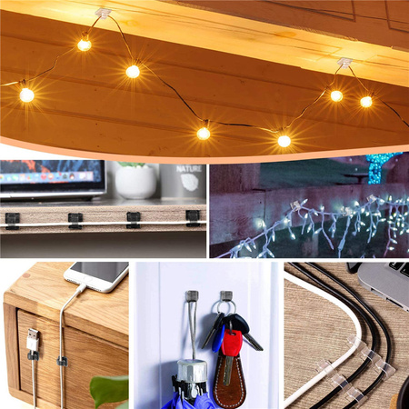 Úchyty na kabely 10 kusů SPM-T02