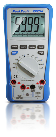 PeakTech 2025A Digital Multimeter with Bargraph and USB