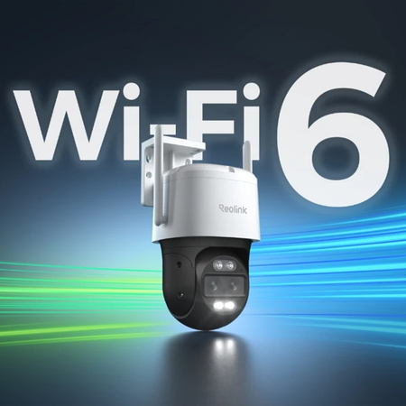 Kamera Reolink TrackMix 4K Wi-Fi6 + panel czarny