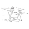 Spacetronik SPR-122SB desk stand