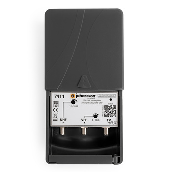 Johansson 7411 LTE UHF+VHF-Mastkopf-Diplexer