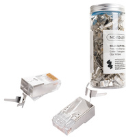 RJ45 cat. 7 FTP connector NC-RJ457FT-14 100pcs