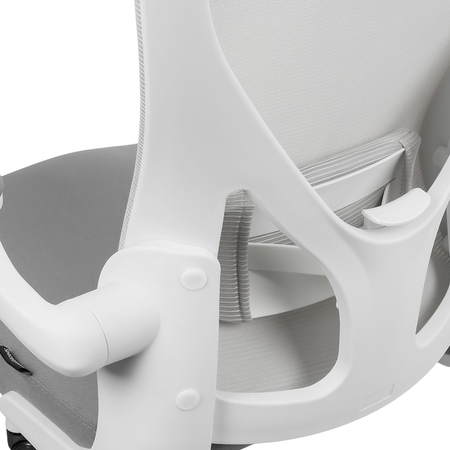 Zestaw do nowoczesnego biura: biurko elektryczne + fotel + szafka