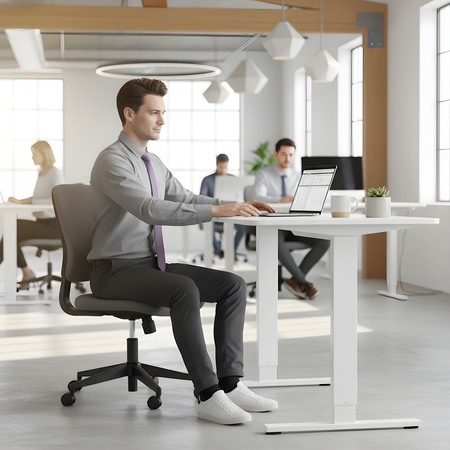 Spacetronik Moris 120WW 120x60 electric desk