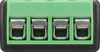 Goobay 4-pin Jack 35mm terminal connector